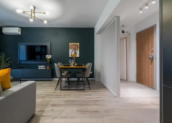 Luca - Luxury Park-view With Balcony & Parking Bucareste